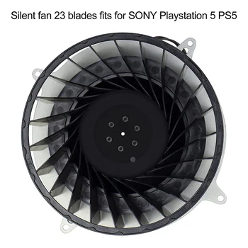 Dahili soğutma fanı PS5 12047GA-12M-WB-01 DC12V 23 bıçak değiştirme soğutucu Fan PlayStation 5 oyun konsolu için ısı emici 1