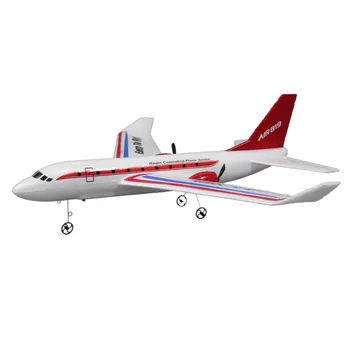 Acemi RC Planör Uçak 2.4 G 2CH Uçak 400mm Kanat Açıklığı Hafif EPP Köpük Uçağı Yolcu Uçağı Çocuklar ve Yetişkin Oyuncaklar