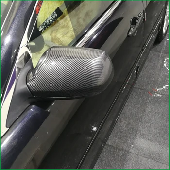 Araba Kapı dikiz aynası Kabuk Konut dikiz Aynası kapatma başlığı Trim İçin Mazda 3 M3 2003-2009 5