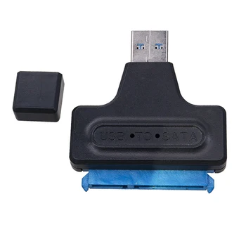 SATA USB Adaptörü USB3. 0 Kablosu harici sabit Disk Seri SATA 22Pin Dönüştürücü