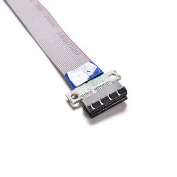 PCI Express Flex Taşınmaya Kablo PCI - E 1X için 1x Yuvası Yükseltici kart uzatıcısı Uzatma Şerit için Bitcoin Madenci Damla nakliye