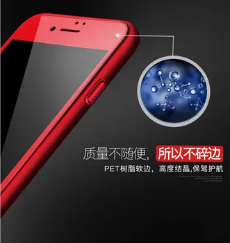 Kırmızı Ekran Koruyucu Için İPHONE Tam son Kapak Filmleri Kırmızı Temperli Cam iphone 7 7 Artı 6 6 s 6 Artı 6 Splus