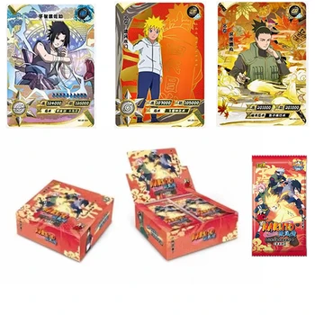 2/4 KUTU Toplama Kartları Bölüm Askerler Güçlendirici Kutusu Kayou Uzumaki Uchiha Anime Oyun Cartas noel hediyesi