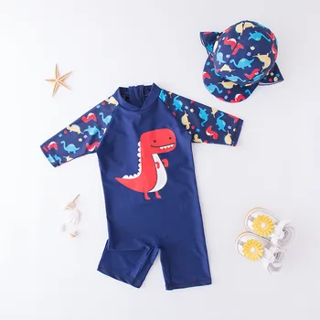 Erkek bebek Mayo Tek parça Mayo çocuk Mayo UV Koruma Unicorn mayo Kızlar için Plaj Havuzu Giysileri