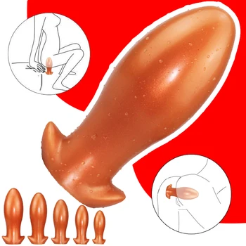 Süper Büyük Anal Plug Yetişkin Büyük Popo Fiş Seks Oyuncak Erkekler için Kadın Anüs Genişleme Stimülatörü prostat masajı Mastürbasyon Yapay Penis 4