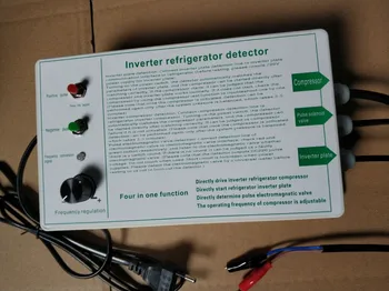 Ingilizce Sürüm İnvertör buzdolabı kompresörü Dedektörü Test Cihazı Buzdolabı Tamir Aracı Darbe Solenoid Valf Algılama