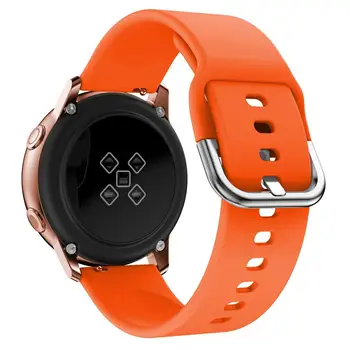 Silikon 20mm WatchBand Kayışı Huawei Onur İçin İzle ES Moda Smartwatch Bilezik Bileklik Amazfit GTS 2 / GTR 42mm Correa