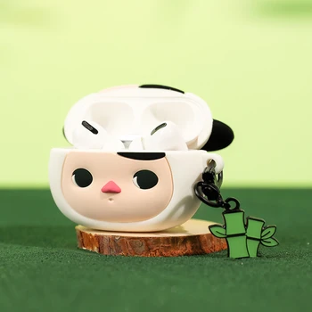 POP MART Pucky Bebek Panda Airpods Pro Durumda Güzel Durumda Ücretsiz Kargo