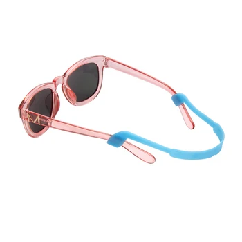 1 ADET Renkli Elastik Silikon Gözlük Sapanlar Güneş Gözlüğü Zinciri Spor Kaymaz Dize Gözlük Halatlar Bant Kordon Tutucu