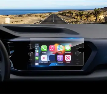 2020 2021 2022 Jetta Taos Ekran Koruyucu için Volkswagen Jetta Taos Dokunmatik GPS Ekran 8 inç Temperli Cam Koruyucu Film
