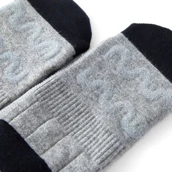 Kış Elektrikli Isıtmalı Çorap Erkekler Akıllı Sabit Sıcaklık Isıtma Çorap sıcak tutan çoraplar Çizme Ayak İsıtıcı Usb Şarj Edilebilir
