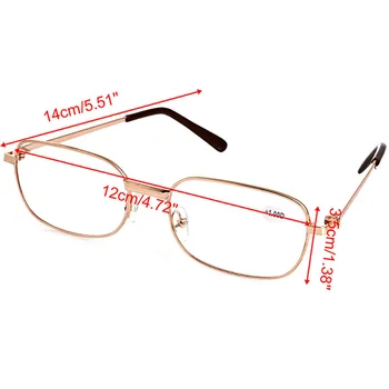 Metal Yorgunluk Önleyici Okuma Gözlükleri +1.00 1.50 2.00 2.50 3.00 3.50 4.00 Diyoptri 2