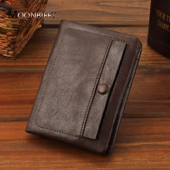 2021 Erkekler Yeni Yüksek Kaliteli deri cüzdan Doğal Deri İnek Derisi Kısa bozuk para cüzdanı el çantası Basit kart tutucu Çanta Erkekler için
