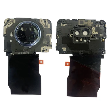 Arka Arka Kamera Lens Cam Metal Çerçeve Tutucu ile Xiaomi Redmi İçin Not 9 Pro 5G Mi 10 lite 5G Yedek Onarım Yedek parça 3
