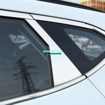 Araba Pencere Abc sütunlar Dekoratif Sticker-2019 Dış Kapak Trim Şerit Oto Aksesuarları Araba-styling Hyundai Tucson TL 1