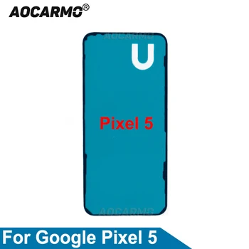 Aocarmo Google Pixel 5 İçin arka çerçeve Yapışkan Bant Sticker Tutkal Değiştirme