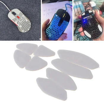 C1FB 2 takım / paket Kaplan Gaming Mouse Ayaklar Sticker Fare Kayar Eğri Kenar Değiştirme Mouse Ayaklar XTRFY M4 Fare