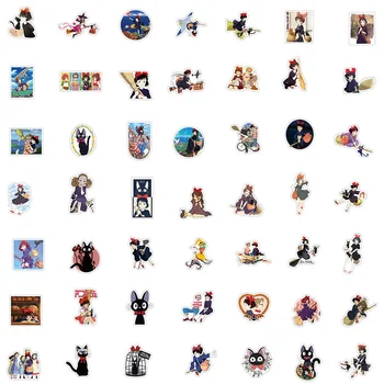 10/30/50/100 adet Karikatür Film Küçük Cadı Kiki Anime Çıkartmalar Dizüstü tablet telefon Dizüstü PVC Graffiti Sticker Çıkartması