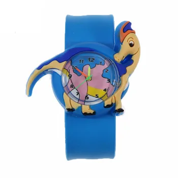 Flap Kayış Karikatür Dinozor Unicorn Çocuk İzle Elektronik Erkek İzle Kızlar için Doğum Günü Partisi hediyelik saat Bebek Çocuk Saatler 1