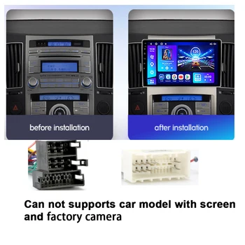 NAVİSTART Android 10 Hyundai Veracruz İçin ıx55 2006-Araba Multimedya DVD Oynatıcı Araba Radyo DSP Carplay WİFİ 4G Navigasyon GPS