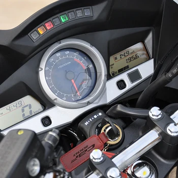 Motosiklet İnek Derisi Anahtarlık Anahtarlık Durumda Honda CBF1000 CBF 1000 Anahtarlık