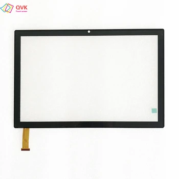 10.1 İnç 2.5 D Siyah Tablet PC kapasitif dokunmatik ekran digitizer sensörü cam panel P / N MS1369-FPC V2. 0 V3. 0