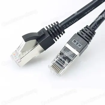 Kedi.5e FTP Ethernet Ağ Kalkanı Kablosu RJ45 Yama LAN Kablosu Kablosu 1M-50M