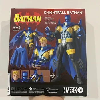 MAFEX No. 144 DC Comics Batman: Knightfall Azrail Batman Anime Aksiyon Figürleri 6 inç Koleksiyonu Heykelcik Modeli Oyuncak 0