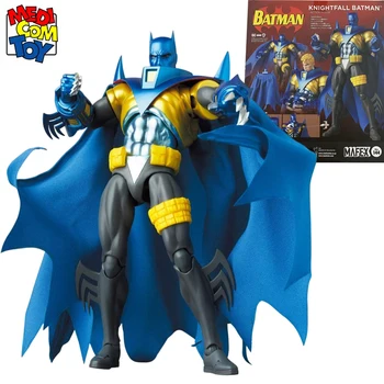 MAFEX No. 144 DC Comics Batman: Knightfall Azrail Batman Anime Aksiyon Figürleri 6 inç Koleksiyonu Heykelcik Modeli Oyuncak 4