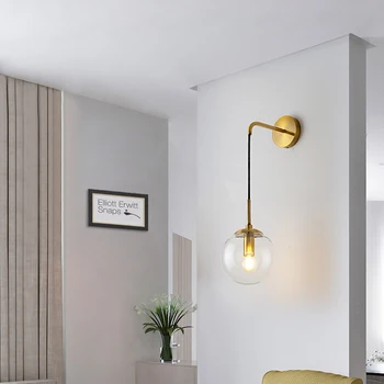 Modern Lüks led duvar ışığı Oturma Odası Dekorasyon yatak odası dekoru Duvar Lambası İskandinav Endüstriyel iç mekan aydınlatması Banyo Koridor Lambası 1