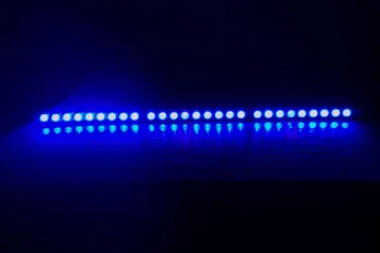 Populargrow 54 W/81 W / 108 W akvaryum led ışıkları ile Sadece 470nm Mavi Spektrum şerit ışık Güzel Mercan Resif akvarvum lambası