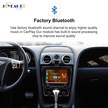 Joyeauto Kablosuz Apple Carplay Android Otomatik Ayna Bağlantı Araba Oyun Navigasyon Kutusu Bentley Flying Spur Continental 2012-2017