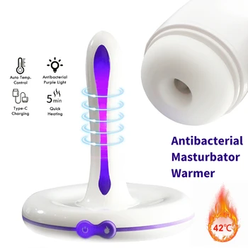 Mastürbasyon yardım ısıtıcı çubuk Erkek seks oyuncakları ısıtıcı sopa USB ısıtıcı için seks bebek Silikon Vajina Pussy Seks ürünleri aksesuar 1