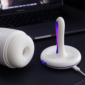 Mastürbasyon yardım ısıtıcı çubuk Erkek seks oyuncakları ısıtıcı sopa USB ısıtıcı için seks bebek Silikon Vajina Pussy Seks ürünleri aksesuar 5