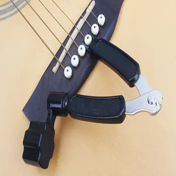 Dize Peg Sarıcı 3İn1 Gitar Bas Gitar Tamir Bakım Aracı Enstrüman Aracı Dize Sarıcı Kesici Köprü Pin Çektirme