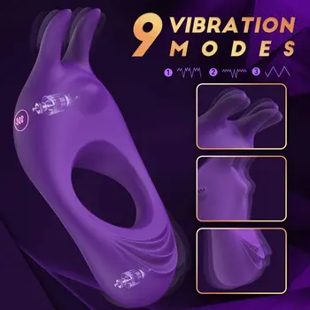 Anal Vibratör prostat masaj aleti Ayarlanabilir Horoz Penis Halkası Butt Plug Leke Teaser Uzaktan Cocking Seks Oyuncakları Erkekler Yetişkinler için 4