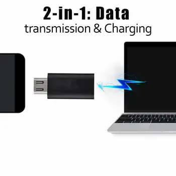 Mikro USB Erkek USB 3.1 USB-C Tip C Dişi Veri Adaptörü Dönüştürücü Konektörü