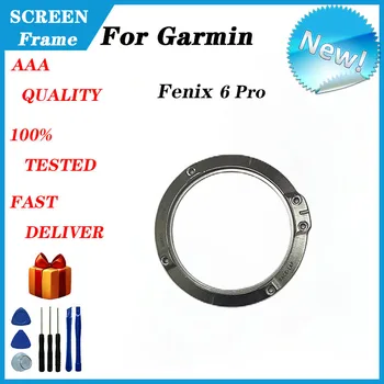 Yeni Garmin Fenix 6 Pro akıllı saat LCD Ekran ile Çerçeve + Kapak Cam Yedek Parça Tamir 4