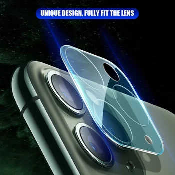 3 ADET Kamera Lens Temperli Cam iPhone 11 12 Pro XS Max X XR Ekran Koruyucu İçin iPhone 11 7 8 6 6S Artı SE Kamera Cam