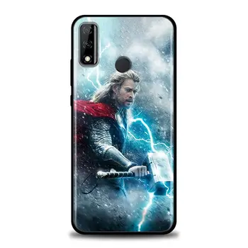Thor Çekiç Marvel Kahraman silikon kılıf İçin Huawei Y6 Y7 Y9 2019 Y6p Y8s Y9a Y7a Yumuşak Kılıf Kapak Mate 10 20 Lite 40 Pro Artı