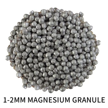 Magnezyum (Mg) Parçacık Metal Negatif Potansiyel Magnezyum Granül Topları Metal Granül Fasulye Küre 100G 2