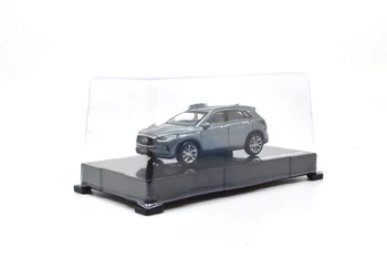 1/64 1:64 1 64 Ölçekli Infiniti QX50 SUV Gri Renk 2018 Diecast Metal Araba Minyatür Model Oyuncaklar Erkek Kız Hediyeler Koleksiyonları 5