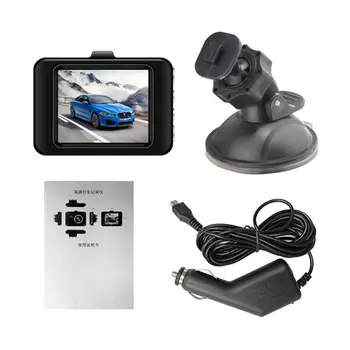 Full HD 1080P Dash kamera Video Kaydedici Sürüş 2.2 inç LCD Ön Araba Kayıt Gece Geniş Açı Dashcam araba dvr'ı Kamera