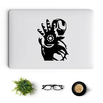Çekim Demir Kahraman Vinil Laptop Sticker için Macbook Pro 14 16 Retina 11 12 Hava 13 15 17 İnç Mac Kapak Cilt Dizüstü Çıkartması Décor