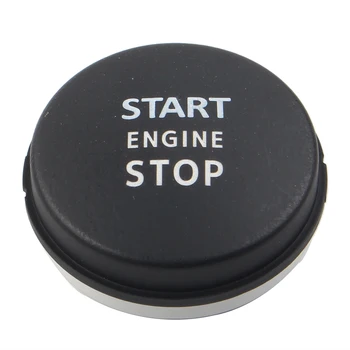 Siyah Start Stop Motor Anahtarı basma düğmesi kapağı İçin Fit Land Rover Range Rover 2010 2011 2012
