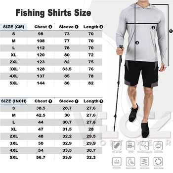 Balıkçılık svetşört erkek Balıkçılık Kıyafetleri Uzun / Kısa Kollu Güneş Koruma balıkçı kıyafeti Spor Giyim Açık Yürüyüş T-Shirt