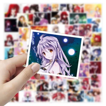 10/30/50 ADET Karikatür Anime Lise DxD Rias Himejima Akeno Sticker Bagaj Dizüstü iPad Kaykay Araba Sticker Toptan 5