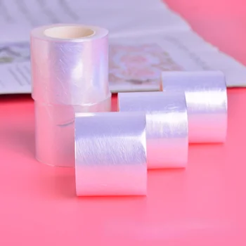 1 adet Dövme streç film Şeffaf Kapak Microbading Plastik Koruyucu 42mm * 200mm Tek Kullanımlık Kaş Dudaklar Şeffaf Malzemeleri