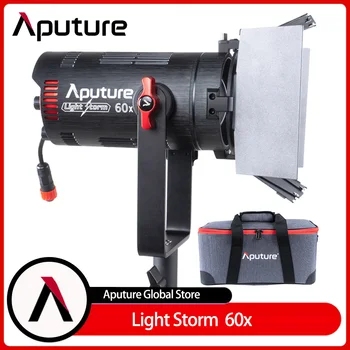 Aputure LS 60x stüdyo LED Video ışık su geçirmez Bi-renk 2700 K-6500 K 60 W fotoğraf lamba 9 Sence etkileri spot