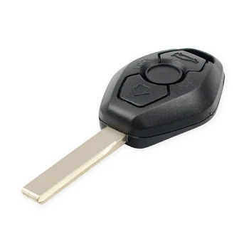 KEYYOU 2 Düğmeler Araba Uzaktan Anahtar Kabuk Durumda BMW EWS Sistemi E38 E39 E46 X3 X5 Z3 Z4 1/3/5/7 Serisi Boş Anahtar Kabuk Değiştirme 1